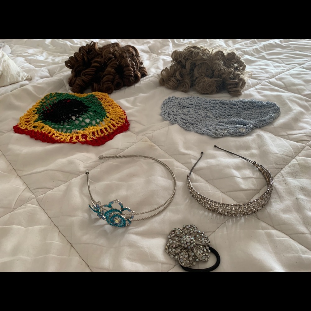 Celtic Irish dance wigs and tiara’s